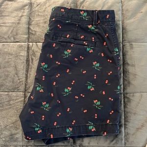 Banana Republic Cherry Shorts
